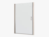 1 3/8" adjustment,universal pivot shower door, open outside, with 1/4" tempered glass finish 3672 W2122131056