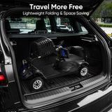 4 Wheel Electric Mobility with Lights, Powered Electric Mobility Scooter, Basket, Extended 74723603