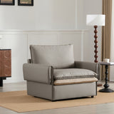 Modern Style Oversized Armchair Accent Chair Single Sofa Lounge Chair for Living Room, Bedroom W2997P294039