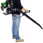 ZUN 4-STROKE BACKPACK LEAF BLOWER,GAS 37.7cc,1.5HP 580CFM ,super light weight 16.5lbs W46551394