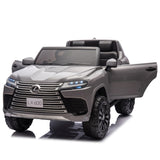 ZUN Licensed LEXUS LX600 24V Two-seater XXL Kids Ride On Car W/Parents Control,Seat width 20 W1396P190406