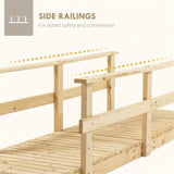 5 ft Wooden Garden Bridge Arc Footbridge 30604420