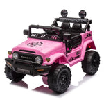 ZUN Licensed TOYOTA FJ Cruiser,12V Kids ride on car 2.4G W/Parents Remote Control,electric car for W1396107509