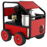 Commercial Hot Water Gas-Oil Fired Pressure Washer, 3.5 GPM, 4000 psi, Kohler engine, Direct Drive, W465106362