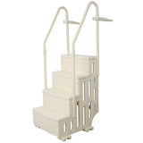 Pool Ladder Heavy-Duty 4 Safety Step for Above Ground Pools Stair Entry System with Handrails 400lbs W465133693