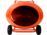 224L 8CUFT horizontal portable cement mixer,Wheel Barrow Portable Cement Concrete Mixer W465P183833
