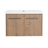 30 Inch Soft Close Doors Bathroom Vanity With Sink, For Small Bathroom, W999P188194