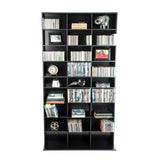 ZUN Atlantic Elite Media Storage Cabinet XL, Black B06481215