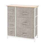 ZUN Dresser with 7 Drawers - Furniture Storage Tower Unit for Bedroom, Hallway, Closet, Office 27962051