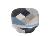 Patchwork Accent Chair Bohemian Style Fabric Chair with Chromed Legs Geometric Pattern Chair, 18"D N772P293303P