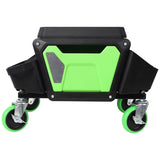 Heavy Duty Mechanic Stool 330lbs Load Capability, Garage Stool Wheels, Rolling Creeper W465P225020