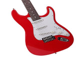 Rosewood Fingerboard Electric Guitar with Shoulder Strap / Guitar Bag / Picks / Cord / Hex Wrench Re 98676685