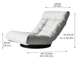 Single sofa reclining chair Japanese chair lazy sofa tatami balcony reclining chair leisure sofa 43183210