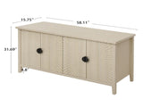 4 Door Sideboard ,Carved Sideboard Buffet Cabinet With Storage ,Modern Coffee Bar Cabinet With W688P225254
