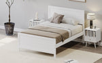 ZUN Wood Platform Bed Frame with Headboard, Mattress Foundation with Wood Slat Support, No Box Spring WF320993AAK