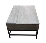 T1105-05 Gray Lift Top Coffee Table B009140752