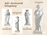 31.5" Greek Goddess Garden Statue, All-Weather MgO Outdoor Sculpture for Patio Lawn Yard Decor 50932670