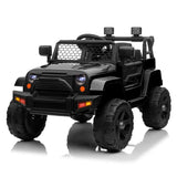 Dual Drive 12V 4.5A.h with 2.4G Remote Control Jeep Black 07310911