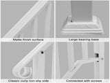 Handrails for Outdoor Steps, Iron Handrail Fits 2 Step, Transitional Handrail with Installation Kit, 84398354