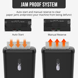 10-Sheet Strip Cut Paper, P-2 Security Level with 3.17-Gallon Basket, CD & Credit Card 70278302