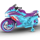 Electric Motorcycle for Kids, 12V Battery Powered Ride on Toy with LED Light Wheels, MP3two 98784206