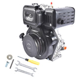 10HP 4Stroke Single-Cylinder Diesel Engine 418CC 6300W Recoil 3600RPM Air Cooled 97953838