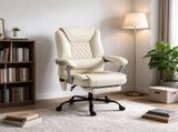 400 lbs Massage Office Chair with Heat, Big and Tall Reclining Desk Chair with Lumbar Support & 64741590