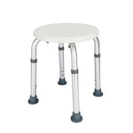 ZUN Medical Bathroom Safety Shower Tub Aluminium Alloy Bath Chair Bench with Adjustable Height White 59137499