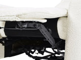 Bloomy 35.5" High-Back Power Recliner Motion Chair, Chiffon White Boucle B2719P238500