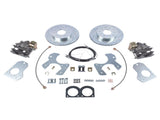 Rear Disc Brake Conversion Kit Drilled Rotor Fits for 1978-1988 G Body S10 Chevy Pontiac Buick 90666486