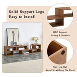 2 Pieces Cube TV Stand,Free Combination Gaming Entertainment Center Media Stand,Open Storage W3226P279110