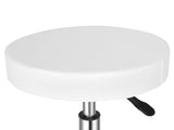 Round Stool Ha Ha Feet Rotation Bar Stool White 90445304