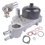 ZUN Water Pump w/ Thermostat & Gasket for Chevrolet Camaro Corvette Pontiac Firebird GTO Avanti II 5.7L 44617873