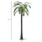 ZUN Artificial palm trees/Green plants （Prohibited by WalMart） 88740418