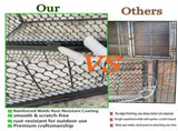 83"Thickened Chicken Coop Durable Pigeon Cage Outdoor Use Comfortable Poultry Cage For Home Breeding W2887P470168