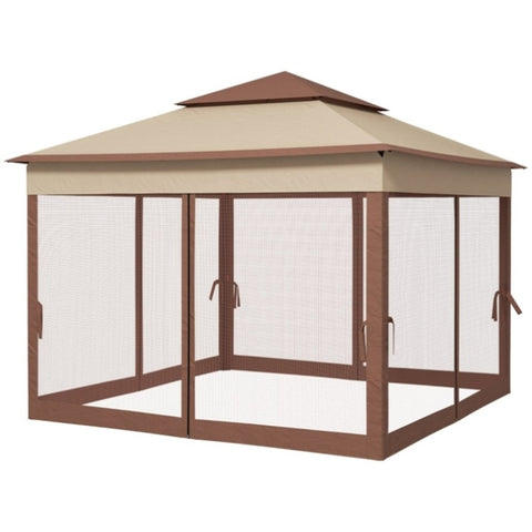 ZUN Party Tent /Foldable Gazebo/Pop Up Canopy Gazebo 34359889