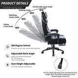 Vanbow.Seat Height Adjustable Swivel Racing Office Computer Ergonomic Video Game Chair W152166557