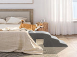 5 Step Pet Stairs for Dog,Cat Grey 07363262