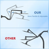 12 inch Adjustable Extension Arm High-pressure Rain Shower Head, Rain Fixed Shower Head W1219P294318