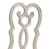 Ivory and Antique Champagne Side Chairs B062P182705