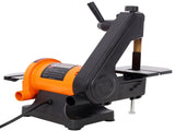 1x30 Inch Bench Sander with 5 Inch Disc with Wrench Storage and Easy Cover Off,Benchtop W465P435638