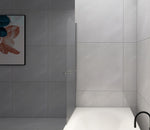 ZUN Goodyo 31"X55" Bathtub Screen Framless Shower Door Tempered Glass Shower Panel W122343125