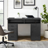 ZUN [Old code:15411176]General Style Modern P2 15MM Chipboard Computer Desk White 06965551