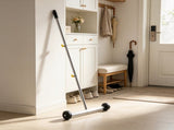 17" Magnetic Sweeper with Wheels, 10 lbs Load Capacity, Adjustable Handle Magnetic Pickup Tool for 36702036