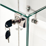 Tempered Glass Display Cabinet,Wine Cabinet, Storage Cabinet,File Cabinet, Tempered Glass W3155P268096