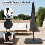 10 Feet Patio Cantilever Umbrella - Gray 86774964