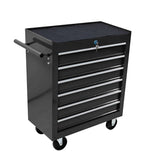 Rolling Tool Chest, 6 Drawer Tool Box with Wheels, Heavy Duty Industrial Service Cart Storage W1102138406
