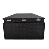 Aluminum Tool Box Black, foot 33"* 19"* 18",pattern 5,single lock,single spring MT018033 07531521