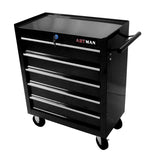 5 Drawer Tool Chest, Tool Storage Cabinet for Garage Storage with 4 Wheels and Locking System, BLACK W1102107322