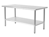 Stainless Steel Table 24 x 48Inch Stainless Steel Prep Table, Commercial Kitchen Metal Table for 79688444